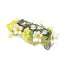 Blooming Faux Daisy Candleholder
